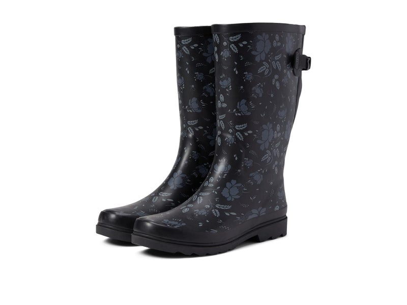 Western Chief Waterproof Printed Wide Calf Rain Boot Feminine Floral 9 M - Image 1